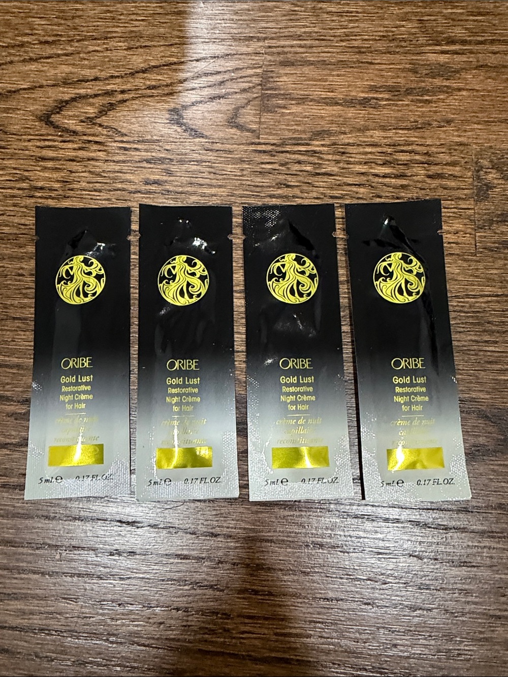 Oribe Gold Lust Restorative night cream for hair-Set of 4